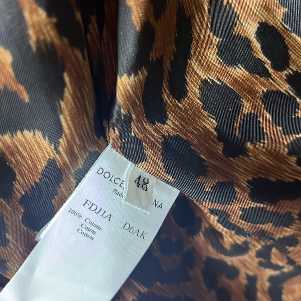 DOLCE & GABBANA VINTAGE 2 piece DENIM SUIT - Picture 4 of 14